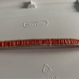 2 pairs of earrings and 1 bracelet